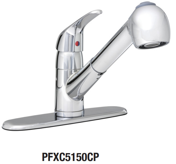 PROFLO PFXC5150CP PFXC5150ZBN PFXC5150ORB Single Handle Pull-out Kitchen Faucet -