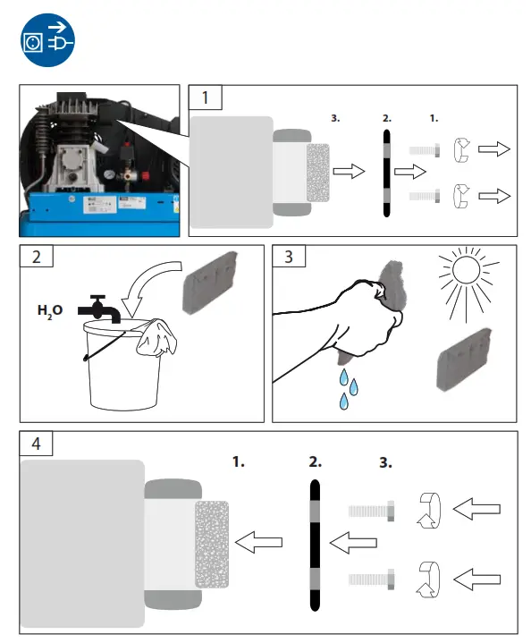 Gude 415 10 50 2200 W 10 bar 50 liters Compressor- fig16