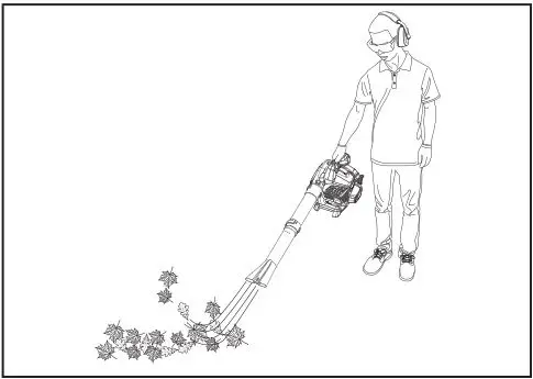 CHAMPION 100734 Leaf Blower - OPERATION