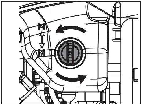 CHAMPION 100734 Leaf Blower - Remove the air cleaner cover