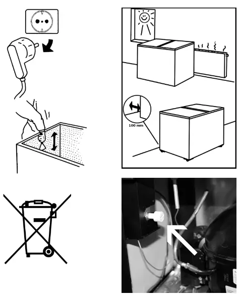 Derby EK-F D-LT Freezer - 1