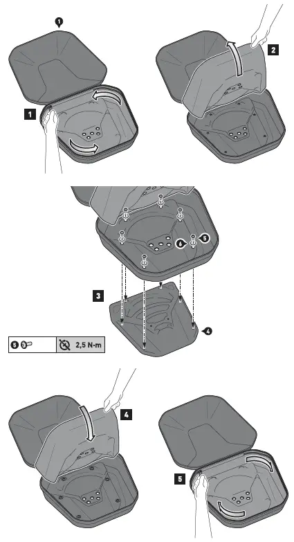 SW-MOTECH-NC750X-Top-Case-System-Honda-Instruction-Manual-fig-15