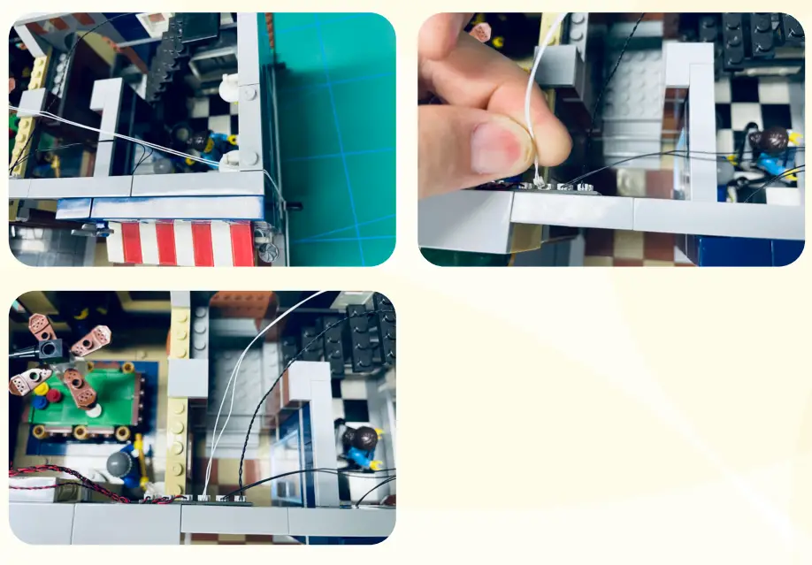 GAME OF BRICKS 10246 Light Kit for Detective’s Office - fig13