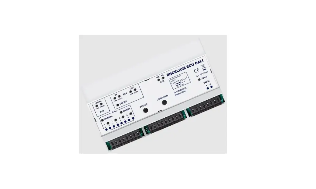 Encelium Dali Wired Manager Instructions