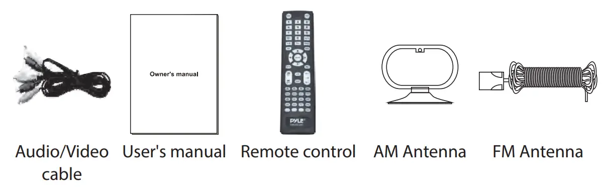 pyle Stereo Speaker Home Audio Receiver w-FM Radio-5