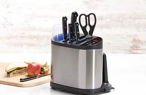 SHARPER IMAGE 208001 UV Knife Sanitizer