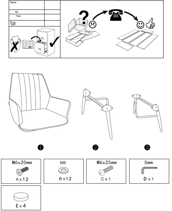 OTTO Anzo Arm Chair - fig 1