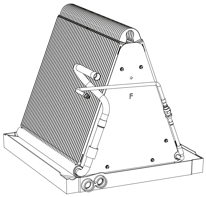 Nortek C8BA Series Split System Uncased Indoor Coils