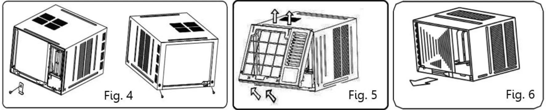 Hitachi R410A Window Air Conditioner Inverter Cooling - FIG 14