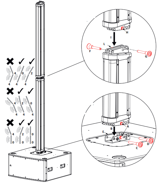 AXIOM SW212A Active Subwoofer - 8