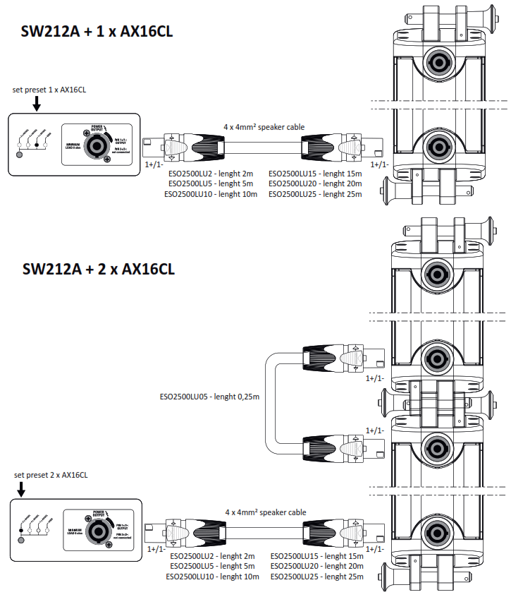 AXIOM SW212A Active Subwoofer - 9