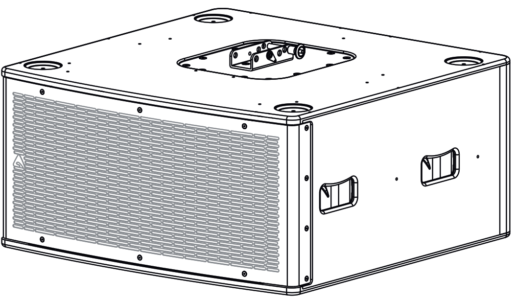 AXIOM SW212A Active Subwoofer