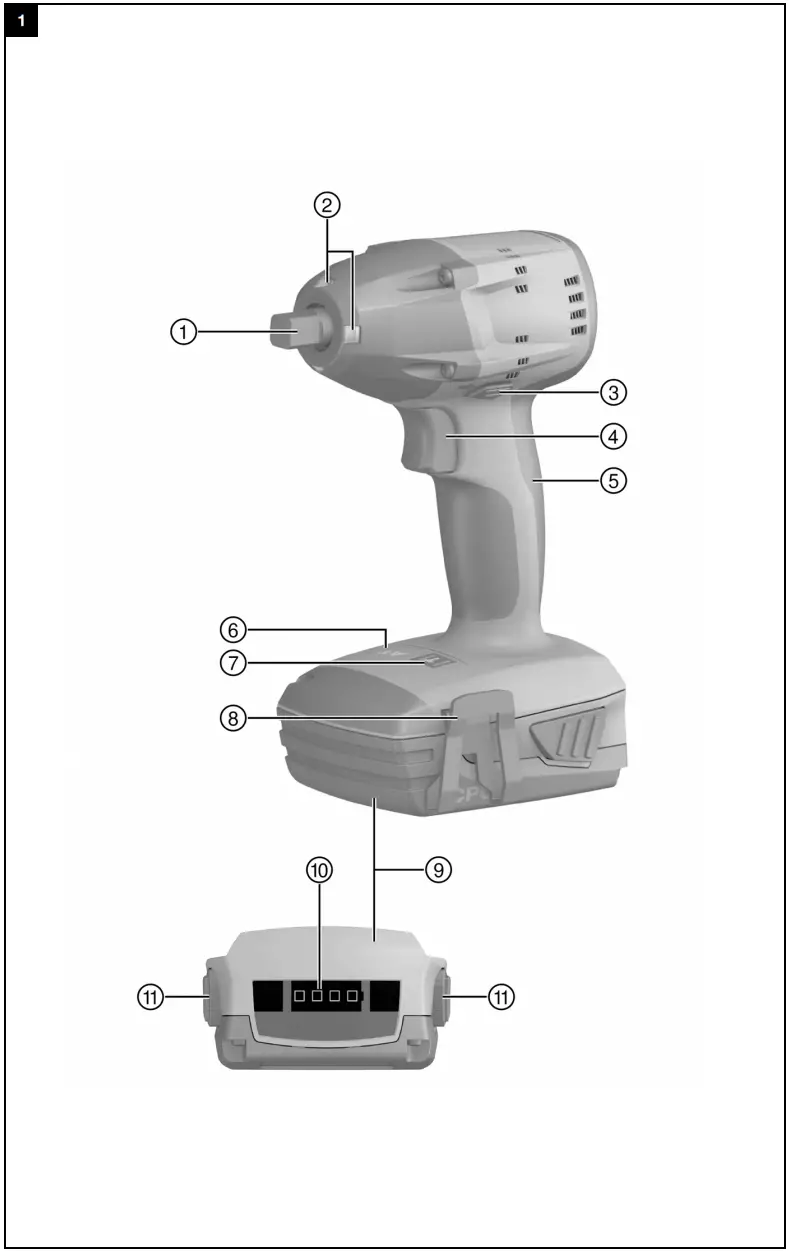 HILTI SIW 6 ATA22 Cordless Impact Wrench