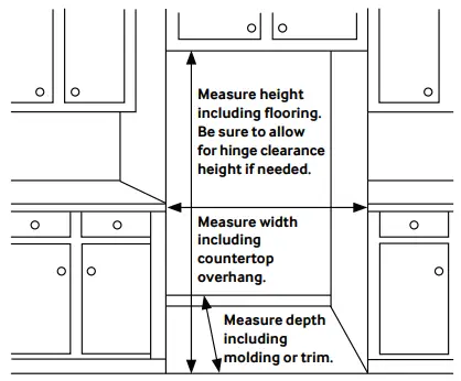 SAMSUNG RF24BB6900 Bespoke Counter Depth 3 Door French Door Refrigerator-FIG4