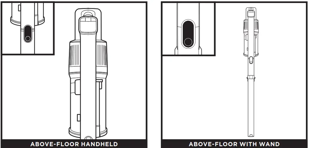 Shark IZ600 Series Cordless VERTEX PRO Self Cleaning MultiFLEX Vacuum - Figure 10