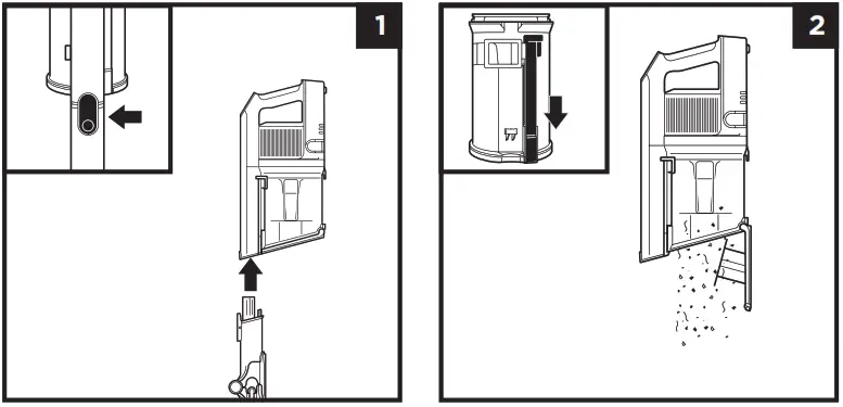 Shark IZ600 Series Cordless VERTEX PRO Self Cleaning MultiFLEX Vacuum - Figure 13