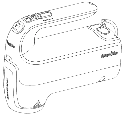 Breville VFM021 Hand Mixer with HeatSoft Technology - Cover