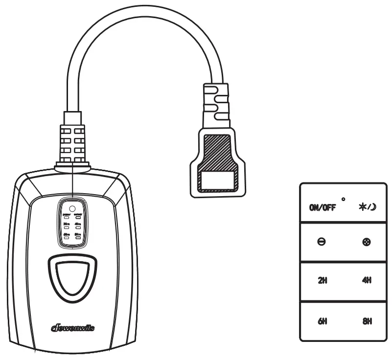 HORD02A Outdoor Remote Control Dimmer