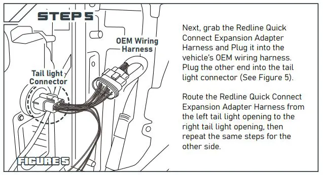 REDLINE FORD F150 All Models with BLIS Backup Camera Assist Sensor User Guide - Figure 5