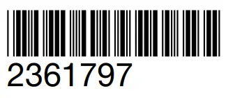 HILTI NURON NCV 4-22 Cordless System - bar code