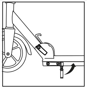 ZINC VERGE PRO Big Wheeled Folding Scooter - Fig 7