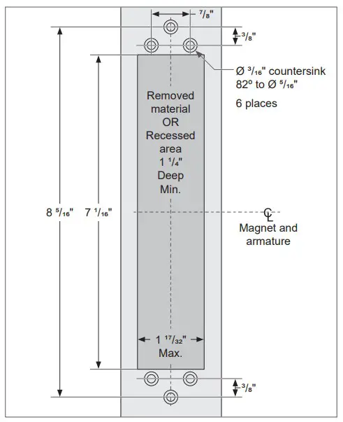 Door and frame preparation