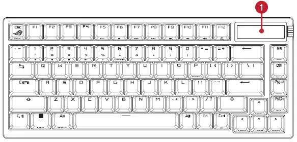 ASUS ROG Azoth Wireless Gaming Keyboard-1