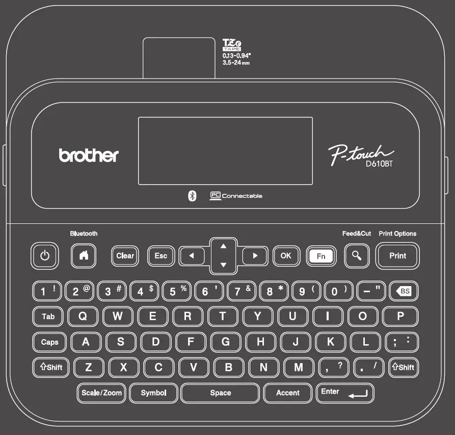 brother PT-D610BT Label Makers Printers