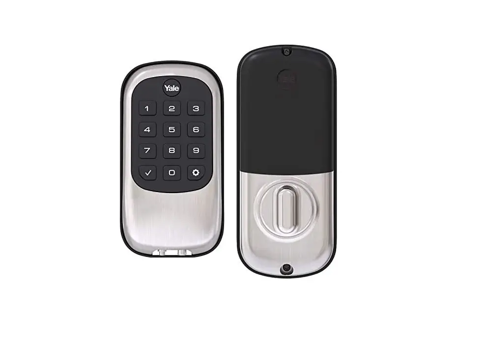 Yale Locks & Hardware Yale Real Living Key Free Touchscreen Assure Lock With Z-wave And Bluetooth Yrd446-zw2 Manual