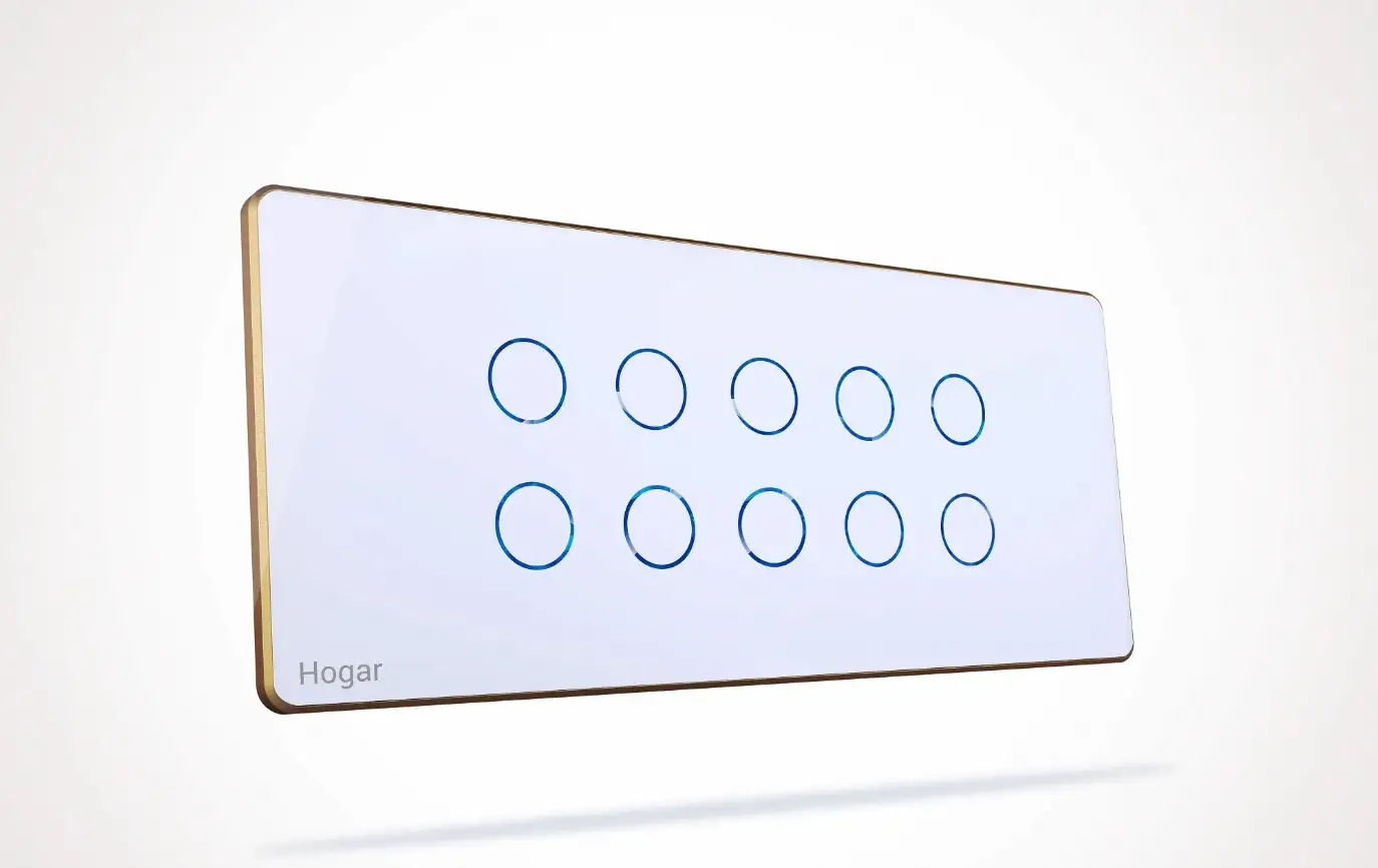 Hogar Controls Touch Panel Switch Hg-ts10 Manual Hogar Controls Touch Panel Switch Hg-ts10 Manual