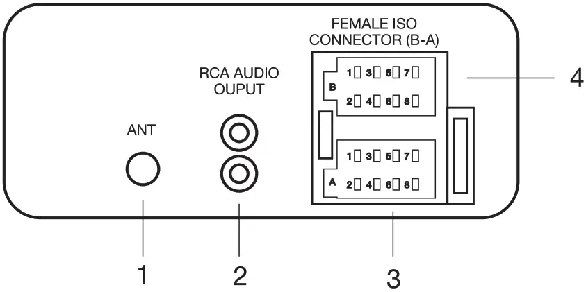 QFX FX 203 Bluetooth Car Stereo AM FM Radio and MP3 Player - Figure 2