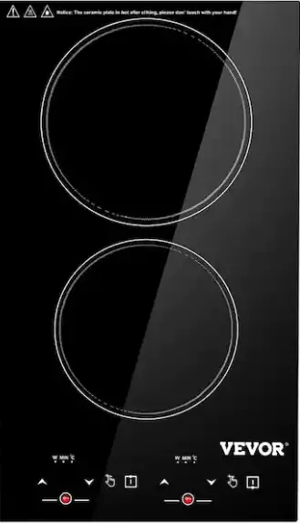 VEVOR QRSCKDC12110V109VV1 Hotplate 2-Elements Electric Cooktop - Copy