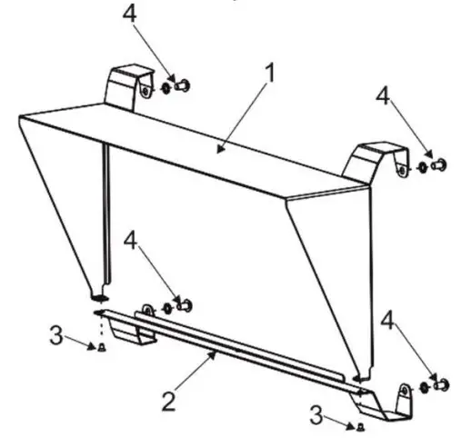 Top hat and half top hat installation