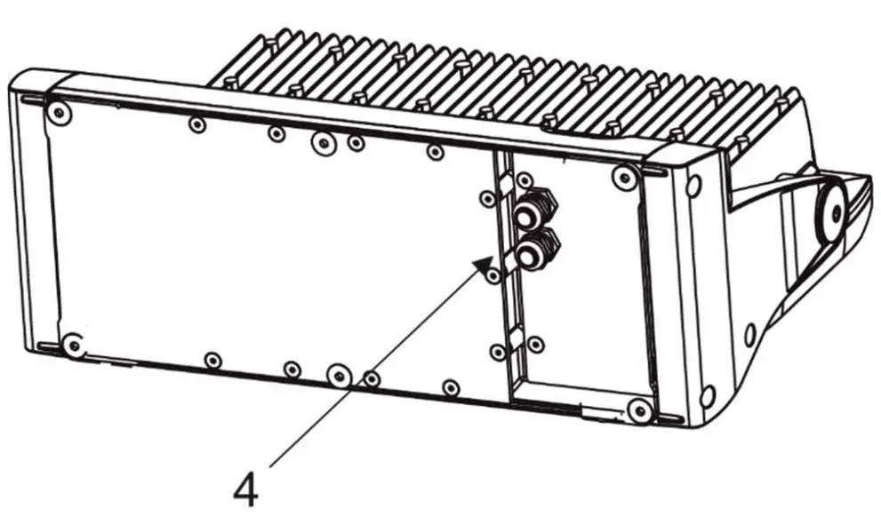 Fixture exterior view