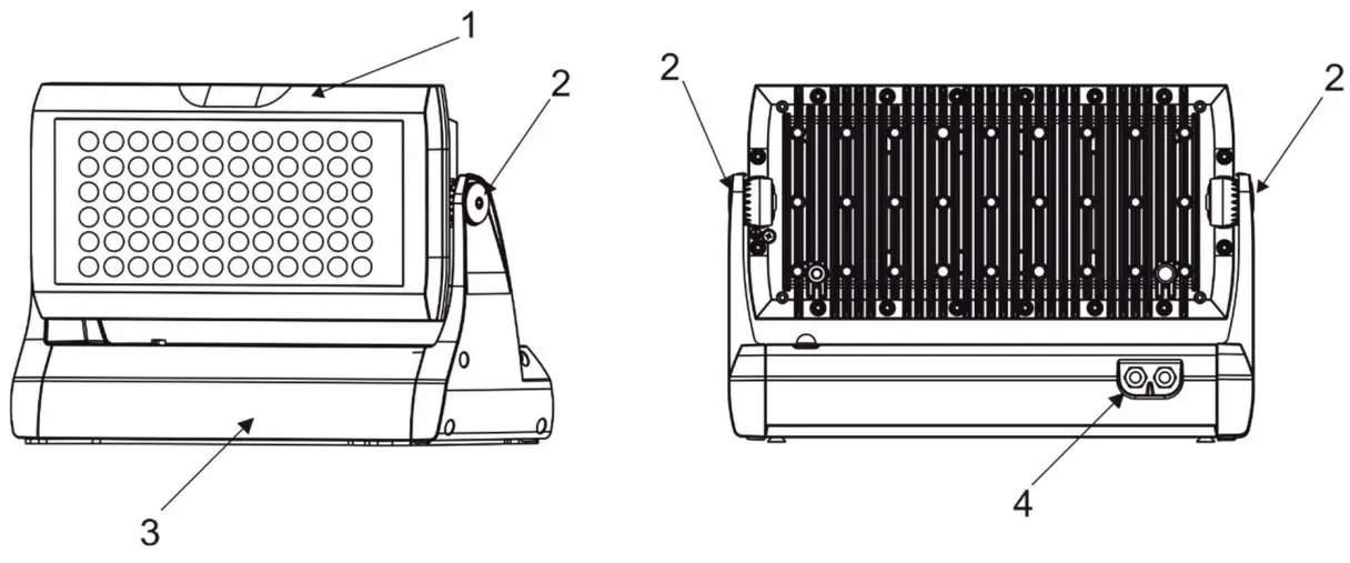 Fixture exterior view