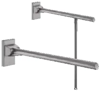 intellinet 511964C DELABIE Be-Line 850mm Ø42mm Drop-Down Support Rail
