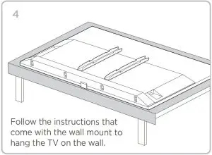 Mounting on the wall