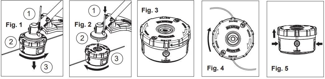 milwaukee 49162748 Easy Load Trimmer Head-fig2