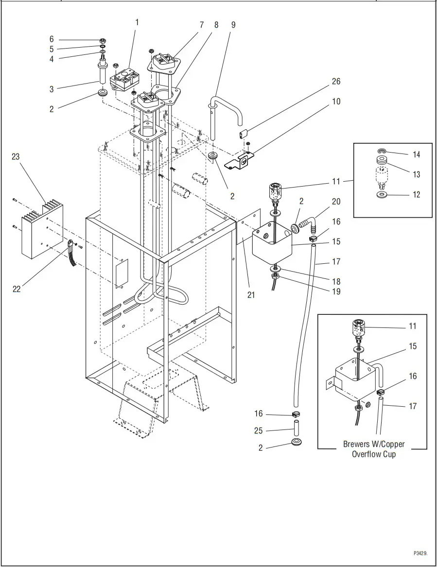 BUNN 37981 0001 BrewWISE GPR DBC 12 5 Gallon Single Coffee - FIGURE 3