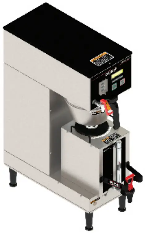 BUNN 37981 0001 BrewWISE GPR DBC 12 5 Gallon Single Coffee