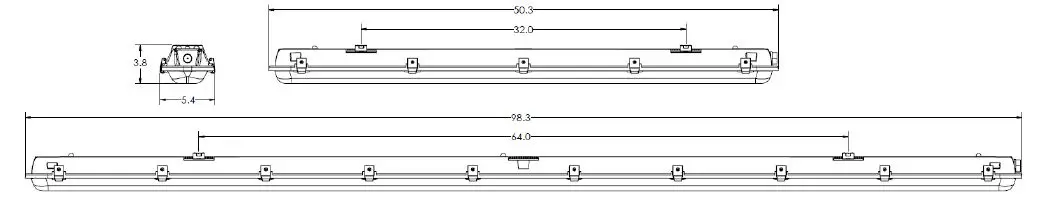 Acuity Brands-CSVT-Contractor-Single-Strip-Vapor-Tight-LED Luminaire-2
