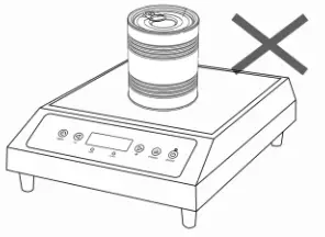 ggm gastro IDS7 Single Induction Hob - 13