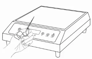 ggm gastro IDS7 Single Induction Hob - 6