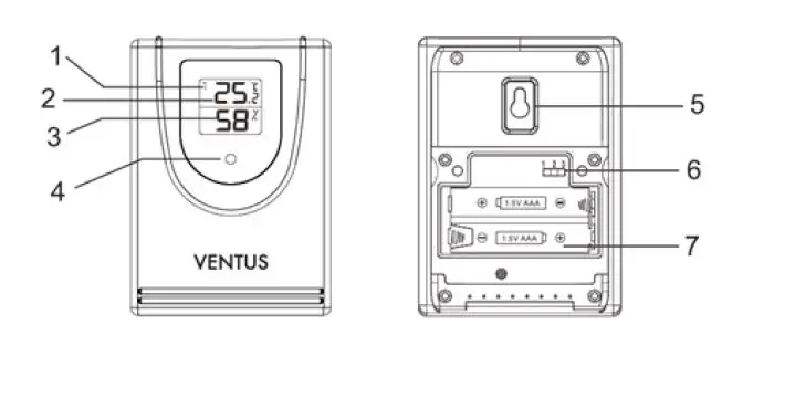 VENTUS W225 WiFi Connected 5 Day Weather Forecast Station-fig-3