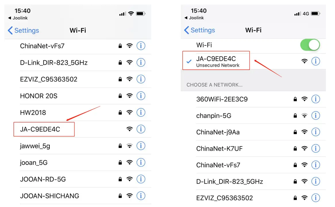 iPhone connection tutorial