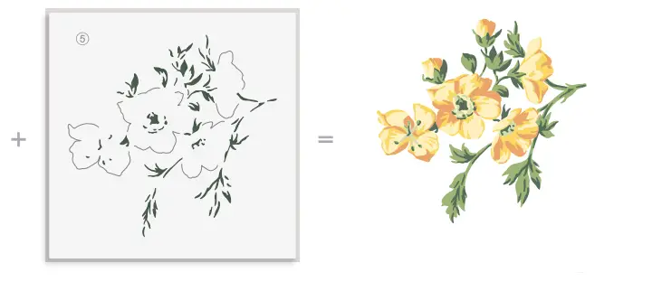 ALTENEW-Swamp-Buttercup-Layering-Stencil-Set-fig-2