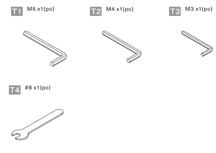 thermaltake Tough Desk 500L RGB - tools