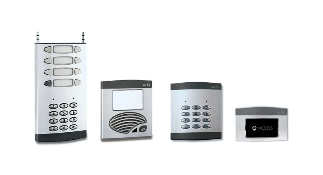 Alcad Door Videodoor Entry Systems With Keypad Unit User Manual