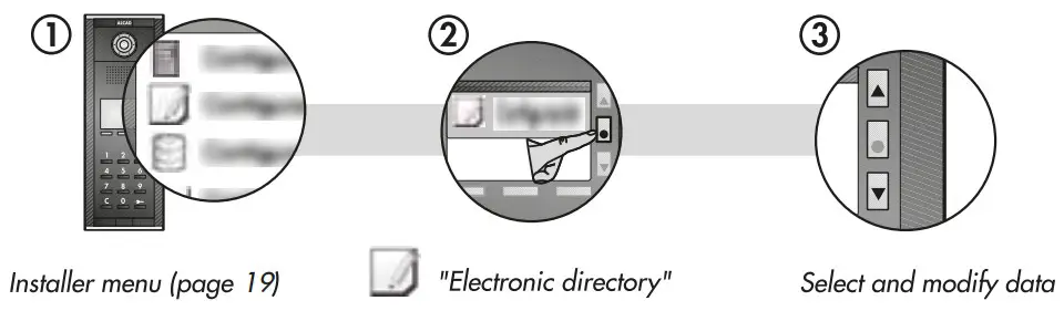 ALCAD Door VideoDoor Entry Systems with Keypad Unit - Installer Manu