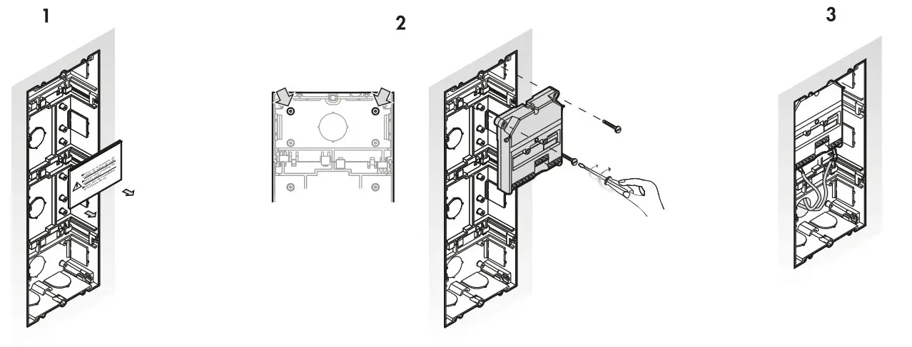 ALCAD Door VideoDoor Entry Systems with Keypad Unit - RECOMMENDATIONS 1